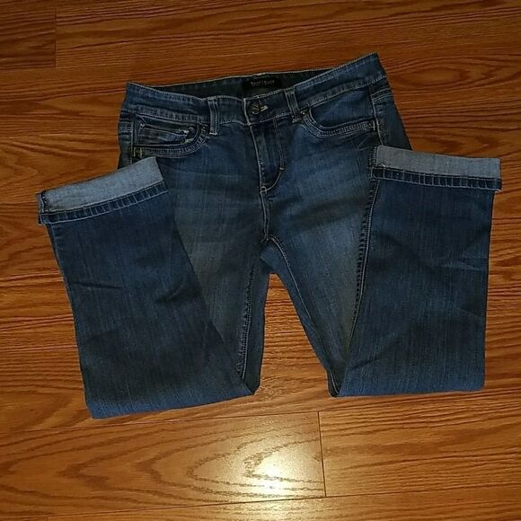 White House Black Market Crop Leg Sz. 4 NWOT - Picture 2 of 6